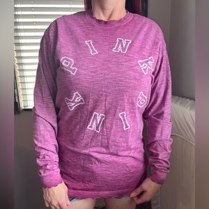 PINK Logo Long Sleeve Top